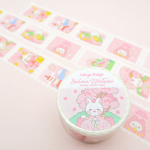 Sakura Matsuri Stamp Washi Tape
