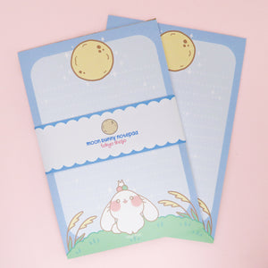Tsukimi Moon Bunny Notepad