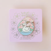Sakura Swan Pin