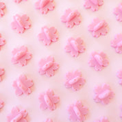 Sakura Rubber Pin Backs