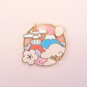 Tokyo in Bloom Pin