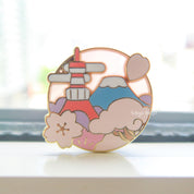 Tokyo in Bloom Pin