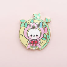 Load image into Gallery viewer, Tanabata Orihime Bunny Pin
