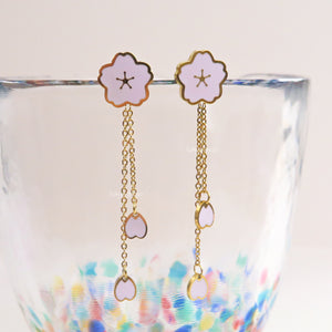 Sakura Petal Earrings