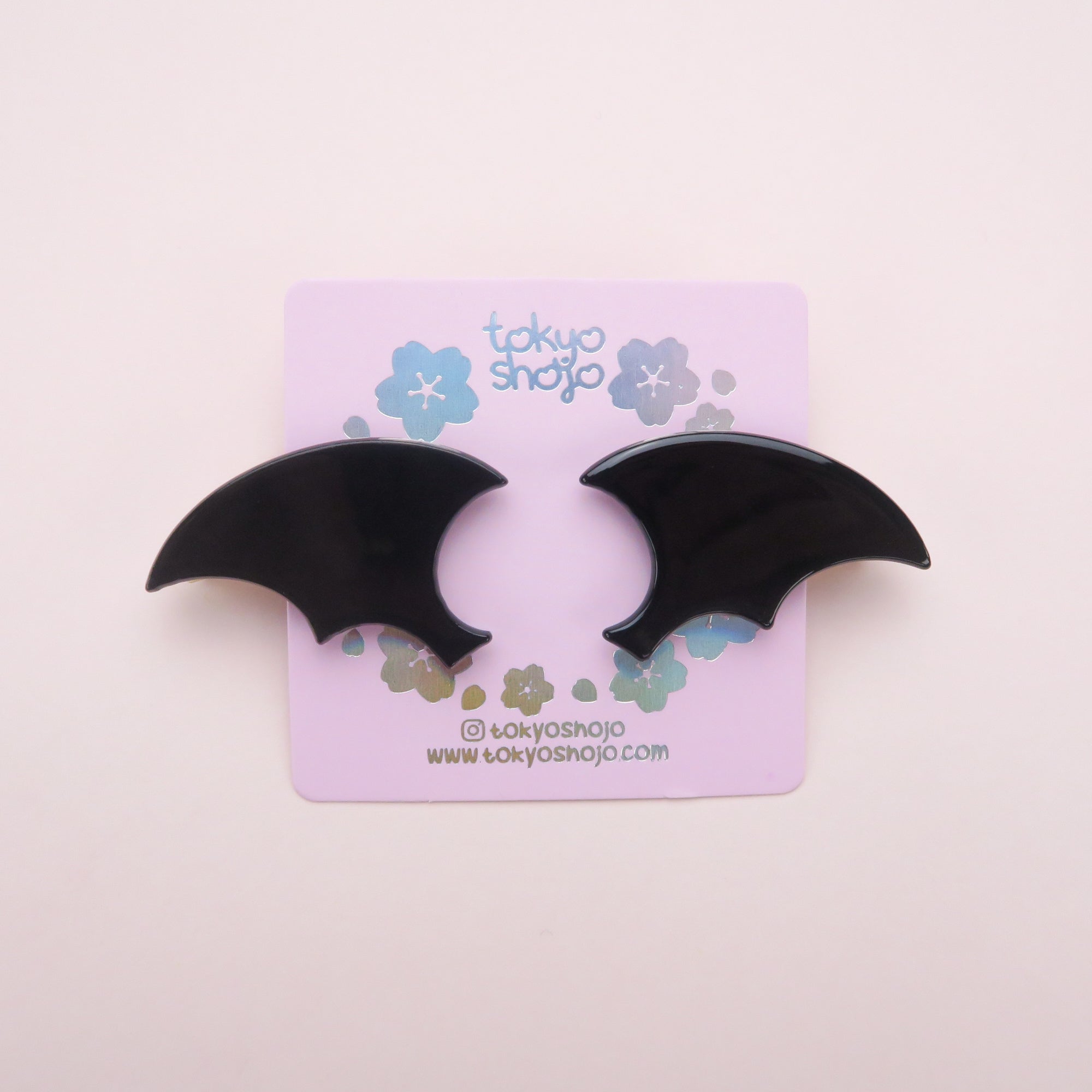 Bat Wings Hair Clip Set