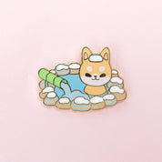 Onsen Shiba Pin