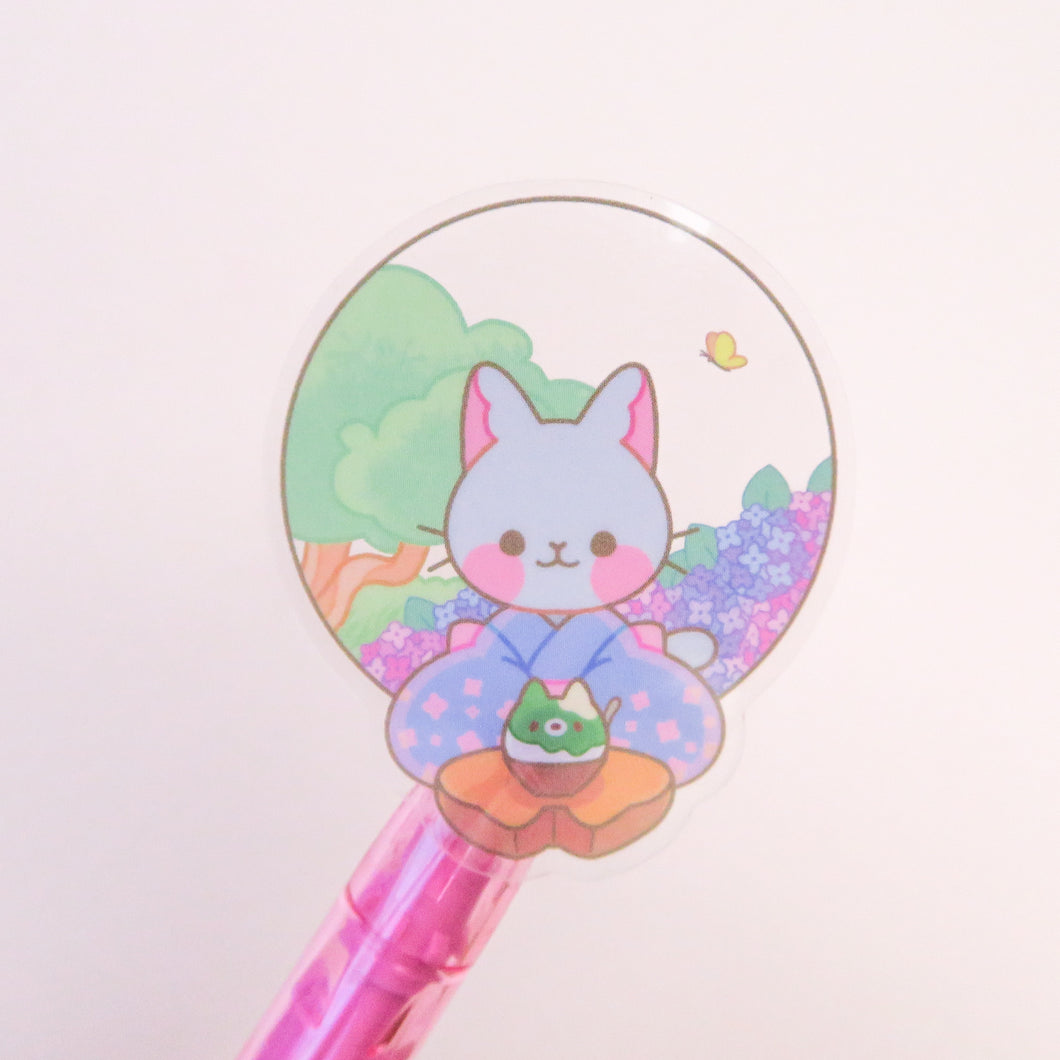 Summer Tea Room Sticker