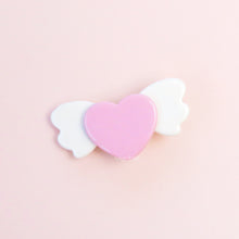 Load image into Gallery viewer, Angelic Heart Hair Clip

