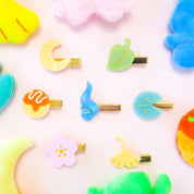 Pon Plush Hair Clips