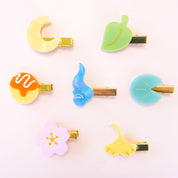 Pon Plush Hair Clips