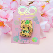 Poko the Tanuki Pin