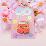 Takoya the Octopus Pin