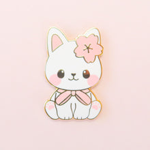 Load image into Gallery viewer, Hanami the Cat Pin
