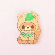 Poko the Tanuki Pin