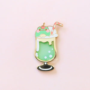 Frog Melon Soda Pin