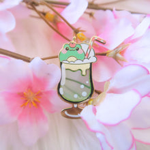 Load image into Gallery viewer, Frog Melon Soda Pin
