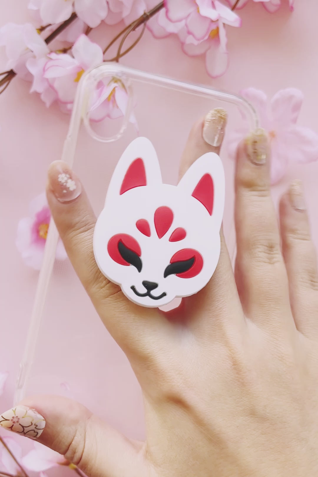 Kitsune Mask Phone Grip