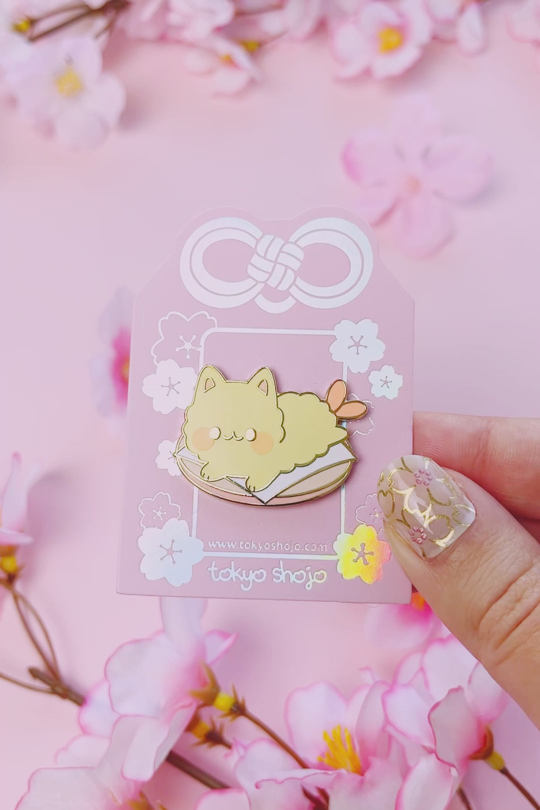 Tempura Cat Pin
