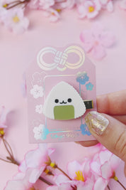 Onigiri-kun Hair Clip