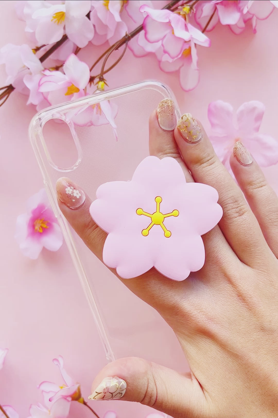 Sakura Phone Grip