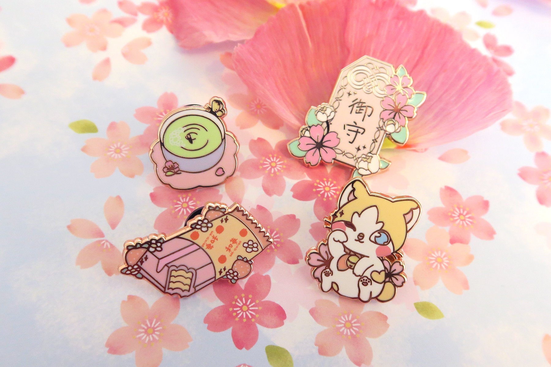 Omamori Amulet Pin