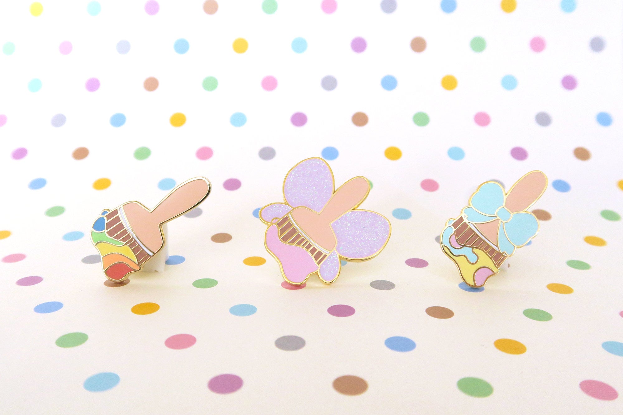 Faerie Paint Brush Pin