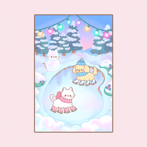 Skate Rink 6"x4" Print